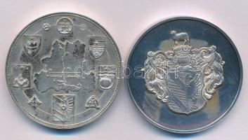 Lapis András (1942-) DN "Szeged / Szeged Tourist" jelzett Ag emlékérem (57,73g/0.835/42,5m...