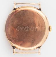 Zenith 14K arany (Au) férfi karóra, kézi felhúzós, jelzett tok, jelzett szerkezettel, működő állapot...