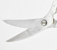 Szárnyas olló, fém, h: 25 cm