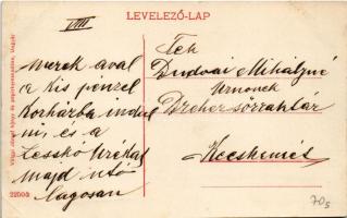 Ungvár, Uzshorod, Uzhhorod, Uzhorod; Kisung híd, Erzsébet szálloda. Völgyi József kiadása / Uzh rive...