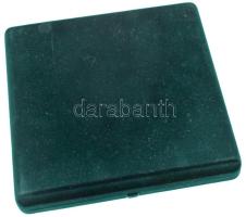 DN "Zugló" bronz emlékplakett eredeti dísztokban (78x110mm) T:XF