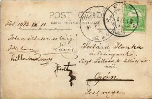 1913 Fót, látkép. photo (EK)