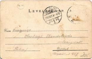 1904 Hatvan, Pályaudvar, vasútállomás (EB)