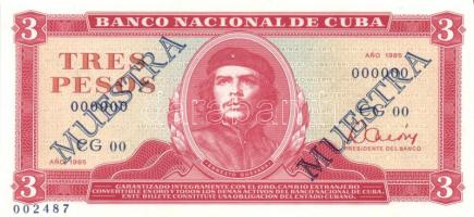 Kuba 1985. 3P "Muestra 000" (Minta) T:I