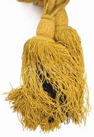 cca 1900 Osztrák-Magyar Monarchia Adjutáns (segédtiszti) vállszalag. Hímzett szövet, kisebb hibákkal...