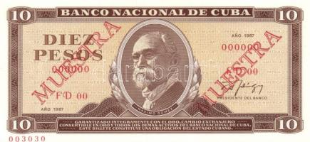 Kuba 1987. 10P "Muestra 000" (Minta) T:I