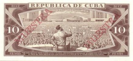 Kuba 1987. 10P "Muestra 000" (Minta) T:I