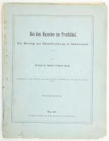 Raimund Friedrich Kaindl: Bei den Huzulen im Pruththal. Wien, 1897. Anthropologischen Gesellschaft. 209-224 p. 40 képpel. Kiadói papírkötésben, felvágatlan. (A galiciai huculokról szóló munka)