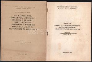 Acképalbumok, városképek., "fényírdai" emlékek a Budapest gyűjteményben. Bp., 1964. + Faragó Éva. Képek a századvégi Budapestről, Klösz György fényképei a Budapest gyűjteményben. Bp., 1975