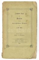 Kohl, Johann Georg: Hundert Tage Auf Reisen in Den Österreichischen Staaten I.  Dresden, 1842. Arnold 349p. Kiadói papírkötésben. Szamárfülekkel / Dog eared