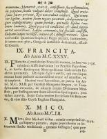 Horváth Mihály]: Natales archi - episcopatus metropolitanae Colosensis et Batsiensis ecclesiarum can...