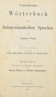 (Őskelta szókincs szótára) Stokes, W.:Urkeltischer Sprachschatz. Göttingen 1894. Vandenhoeck & Ruprechts Verlag, 337p.. Korabeli félbőr kötésben