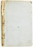 Francisco Carolo Palma (Pálma Károly Ferenc (1735-1787)): Notitia Rerum Hungaricarum.... Universitat...