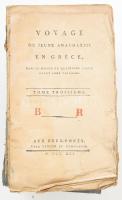 Voyage du jeune Anacharsis en Gr?ce, dans le milieu du quatri?me si?cle avant l'?re vulgaire. T...