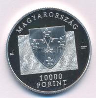 2017. 10.000Ft Ag "650 éves a magyar felsőoktatás - Pécsi Tudományegyetem" kapszulában, ta...