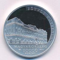 2019. 10.000Ft Ag "Eötvös Loránd halálának 100. évfordulója" kapszulában, tanúsítvánnyal T...