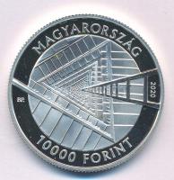2020. 10.000Ft Ag "Harsányi János születésének 100. évfordulója" kapszulában, tanúsítvánny...