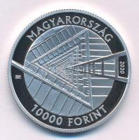 2020. 10.000Ft Ag "Harsányi János születésének 100. évfordulója" kapszulában, körbevágott ...