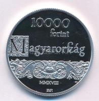 2018. 10.000Ft Ag "450 éves az Unitárius Egyház" kapszulában, tanúsítvánnyal T:PP Adamo EM...