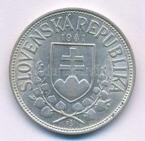 Szlovákia 1941. 20K Ag "Cirill és Metód" T:XF kis ph
Slovakia 1941. 20 Korun Ag "St....