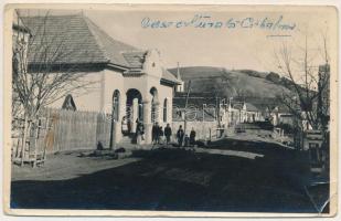 Királyhalma, Craihalma, Crihalma (Brassó, Brasov); Casa cultura / house of culture, street view. photo (EK)