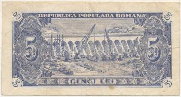 Románia 1952. 5L T:F,VG folt
Romania 1952. 5 Lei C:F,VG spot
Krause P#83b
