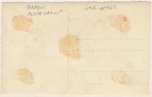 1933 Brassó, Kronstadt, Brasov; Schuler / Varful Postavarul / Keresztényhavas csúcsa kirándulókkal /...