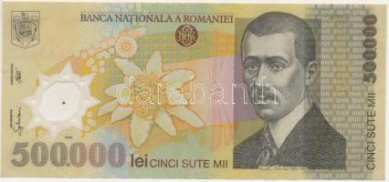 Románia 2000. 500.000L T:F  Romania 2000. 500.000L C:F Krause P#115a