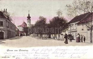 Vienna Grinzing with church