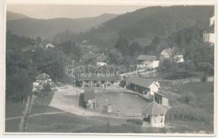 Rónaszék, Rohnen, Costiui (Máramaros, Maramures); Sóstó és kádfürdő / Baia sarata / salt bath, spa. Foto Szabó (Sighet) photo