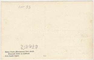 Rónaszék, Rohnen, Costiui (Máramaros, Maramures); Sóstó és kádfürdő / Baia sarata / salt bath, spa. ...