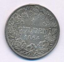 Német Államok / Bajorország 1864. 1G Ag "II. Lajos" (10,35g) T:VF fülnyom és anyagfölösleg...
