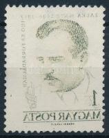 1961 Arcképek Zalka Máté ívszínátnyomattal / Mi 1798 with sheet offset