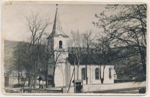 Szásznádas, Nadasul Sasesc, Nades; templom / church. photo (vágott / cut)