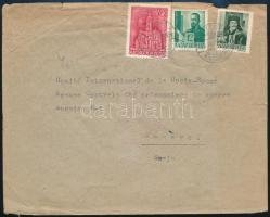 1943 Cenzúrázott levél Rozsnyóról Svájcba / Censored cover to Switzerland