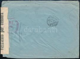 1941 Cenzúrázott levél / Censored cover to Budapest