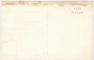 Petrozsény, Petroseni, Petrosani (?); román katonák felvonulása / Romanian military parade, soldiers...