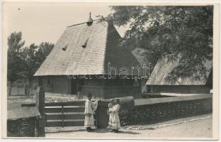 Mózesfalu, Moiseni (Szatmár); Casa autentica. Fundatia Culturala Regala &quot;Principele Carol&quot; Muzeul Satului / Erdélyi folklór / Transylvanian folklore