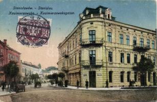 Stanyslaviv Kazimierzowska street with Hotel Imperial