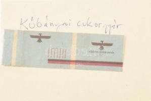 cca 1950 Kőbányai Cukorkagyár N.V., Imri cukorka papír, 8x2,5 cm