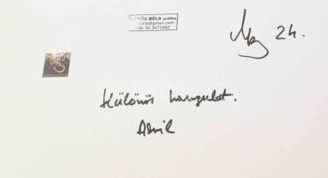 Mezős Béla (1949- ): Különös hangulat. Akril, karton. Jelzett, igényes üvegezett keretben 18x28 cm h...