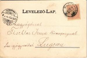 1899 (Vorläufer) Ruszkabánya, Rusca Montana; Üdülőhely Krassó-Szörény megyében. Auspitz Adolf kiadás...