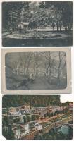 5 db RÉGI erdélyi képeslap: Szilágysomlyó, Tusnádfürdő, Szamosújvár, Herkulesfürdő, Székelyhíd / 5 pre-1945 Transylvanian postcards: Baile Herculane, Simleu Silvaniei, Tusnad, Gherla, Sacueni