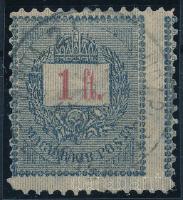 1889 1ft elfogazva / shifted perforation (sarokhiba / missing corner)