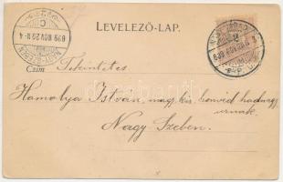 1899 (Vorläufer) Nagyvárad, Oradea; színház. Adolf Sonnenfeld / theatre (fa)