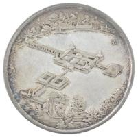 Fritz Mihály (1947-) 1992. "Hévíz város 1992. május 1." kétoldalas peremen jelzett Ag emlé...