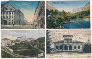 20 db RÉGI történelmi magyar város képeslap vegyes minőségben / 20 pre-1945 historical Hungarian town-view postcards in mixed quality