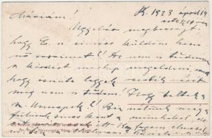 1923 Budapest II. Szt. Ferencrendi templom főoltára, belső. Margit körút, Élő Ferenc kiadása