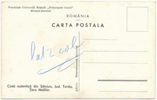 Szolcsva, Salciua; Casa autentica / Erdélyi folklór / Transylvanian folklore (EK)