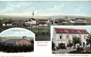 Eibesthal passion play hall and the warehouse of Josef Hammer